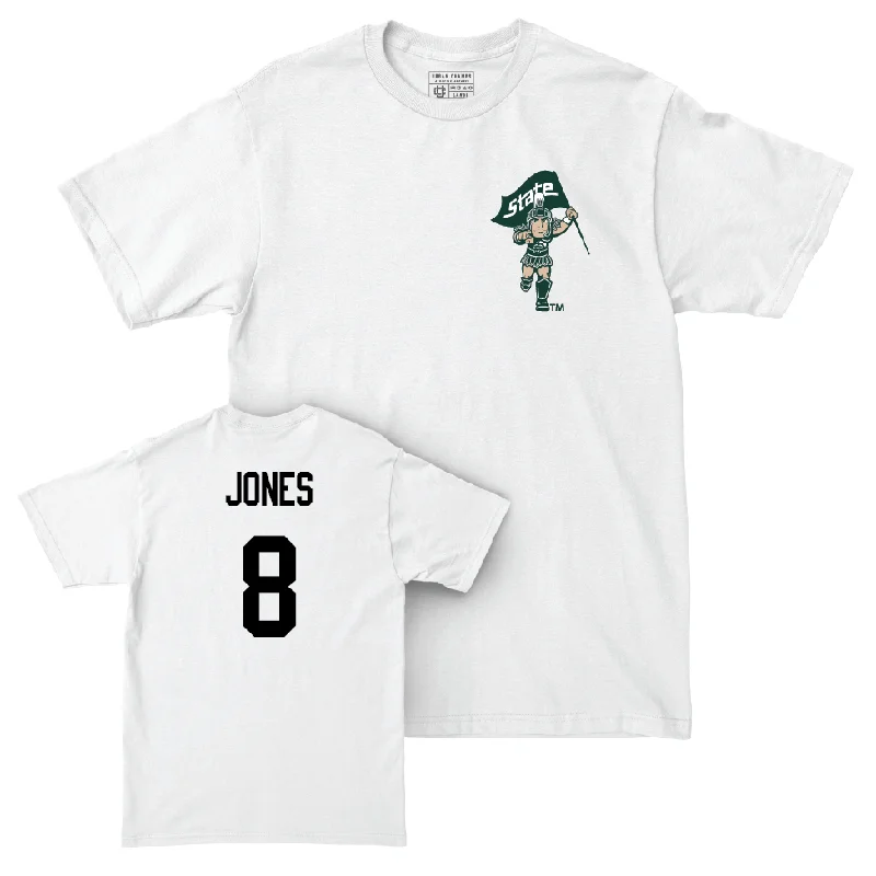 Football Jersey for Top Performance During Competitive Play-Football White Sparty Comfort Colors Tee  - Anthony Jones