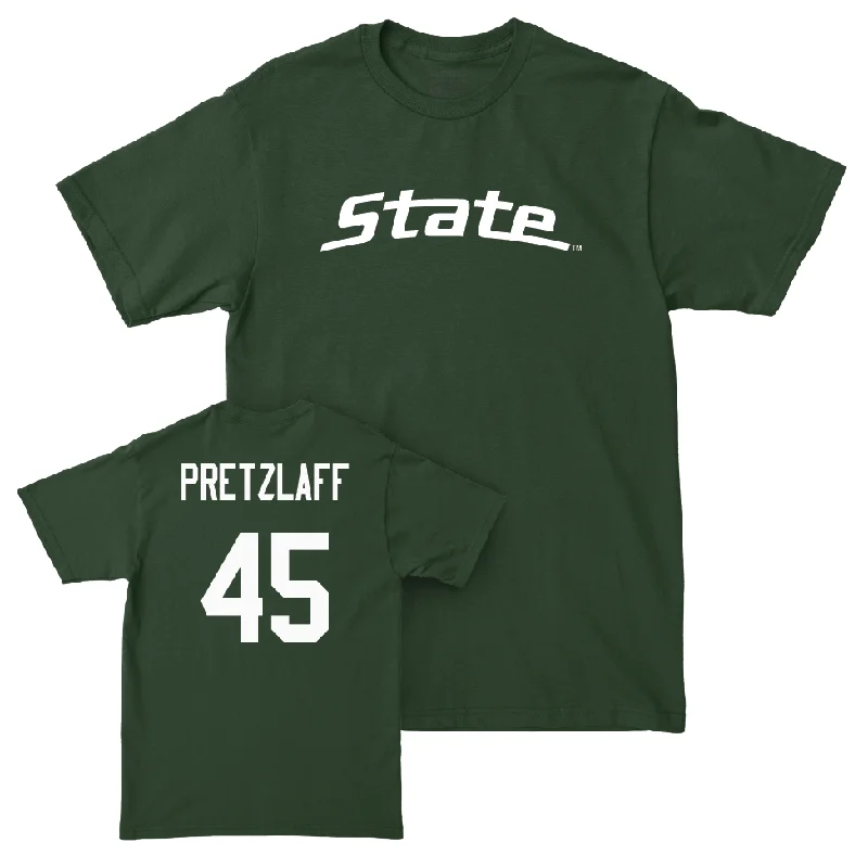 Football Jersey for Fast Action During Football Games-Green Football State Tee  - Brady Pretzlaff