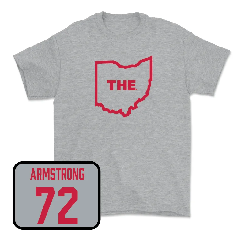 Football Jersey for Enhanced Fit and Comfort-Sport Grey Football The Tee  - Deontae Armstrong