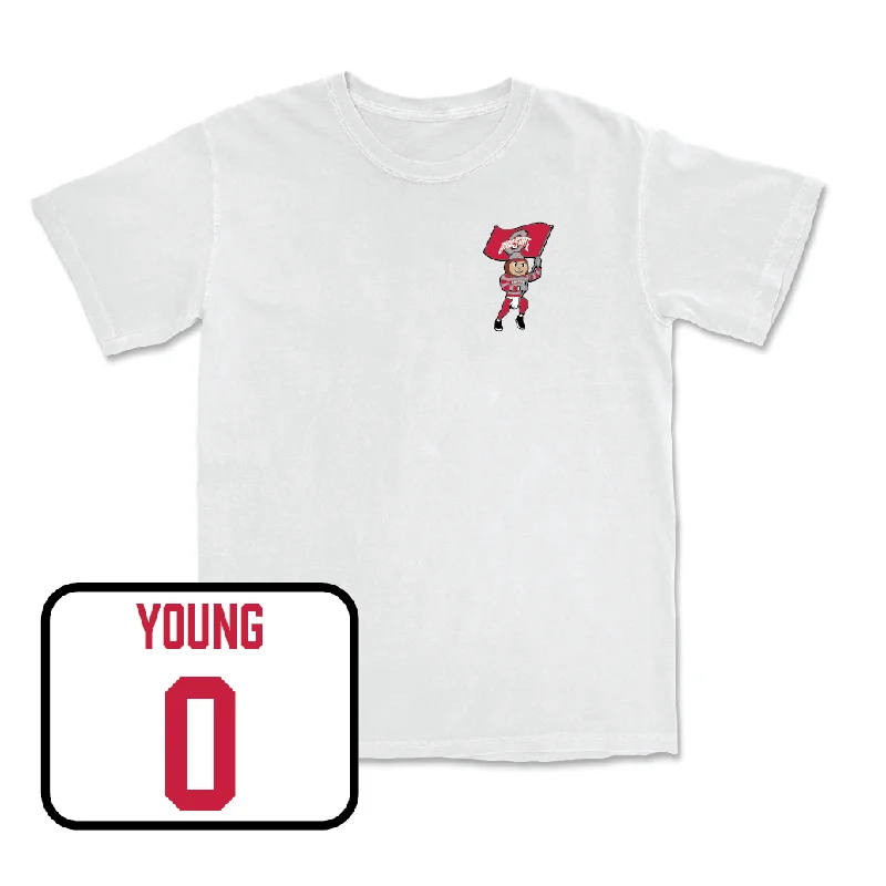 Football Jersey for All-Day Comfort and Play-Football White Brutus Comfort Colors Tee - William Young