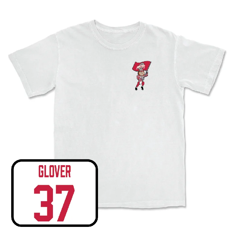 Football Jersey for Dynamic Play and Movement-Football White Brutus Comfort Colors Tee - Nigel Glover