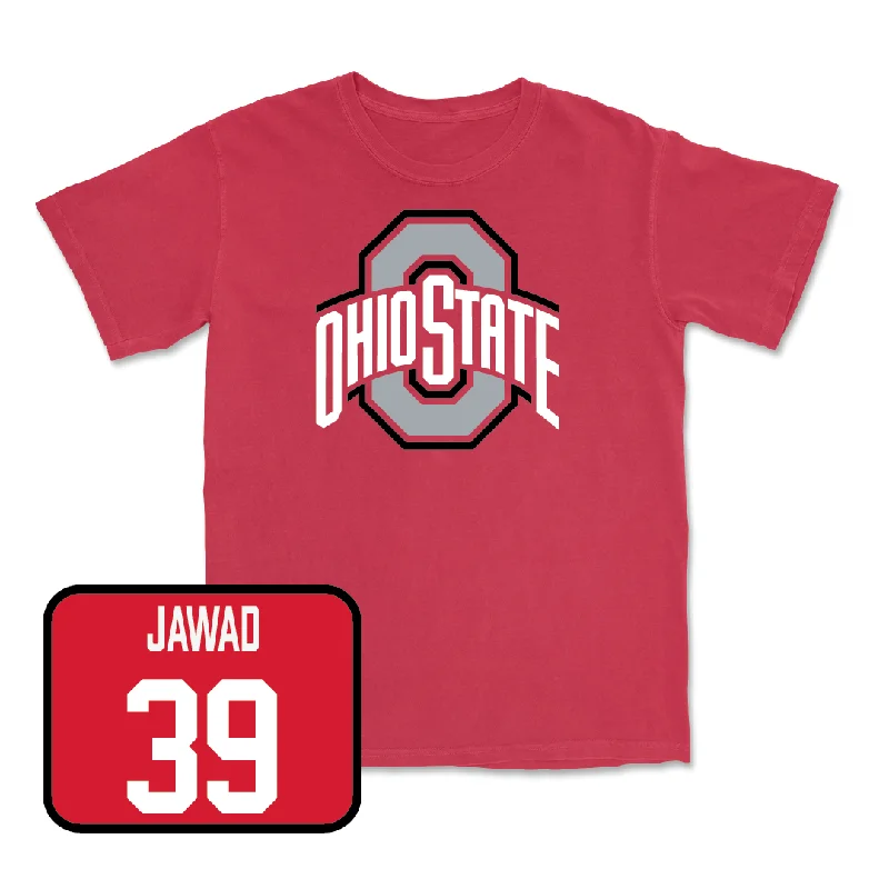 Football Jersey for Customizable Team Uniforms-Red Football Team Tee  - Hadi Jawad