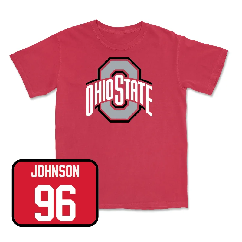 Football Jersey for Stylish and Comfortable Play-Red Football Team Tee - Collin Johnson