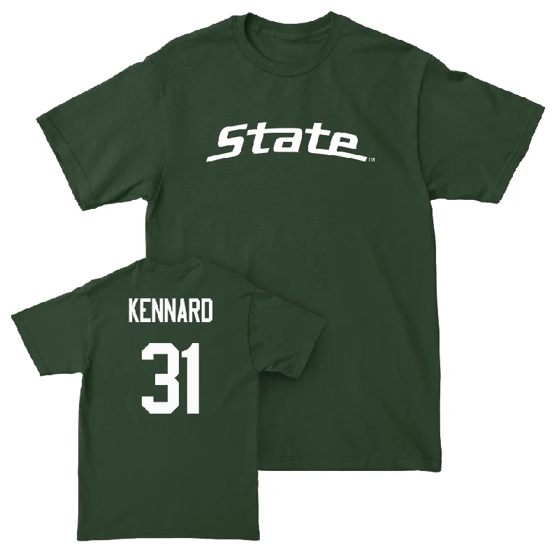 Football Jersey for Maximum Speed on the Field-Green Football State Tee  - DJ Kennard