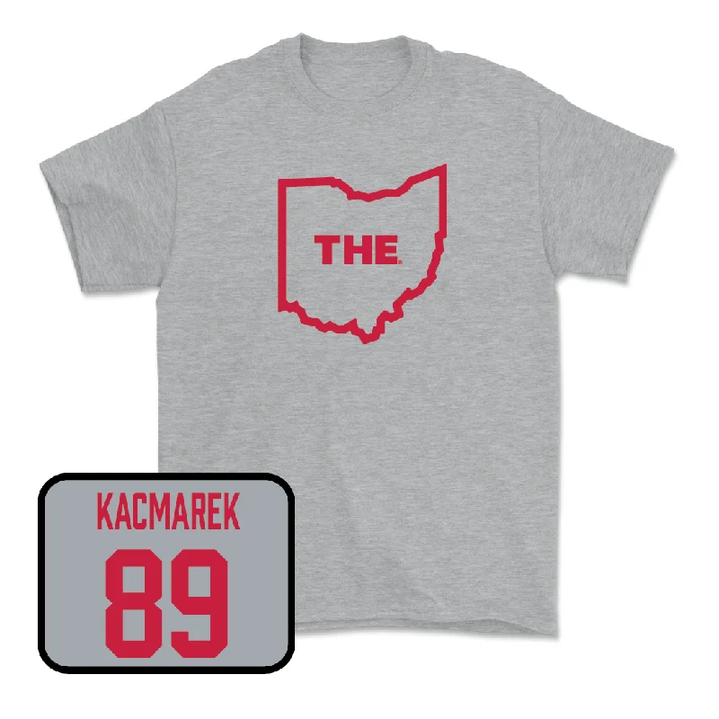 Football Jersey for Soft, Comfortable Touch-Sport Grey Football The Tee  - Will Kacmarek