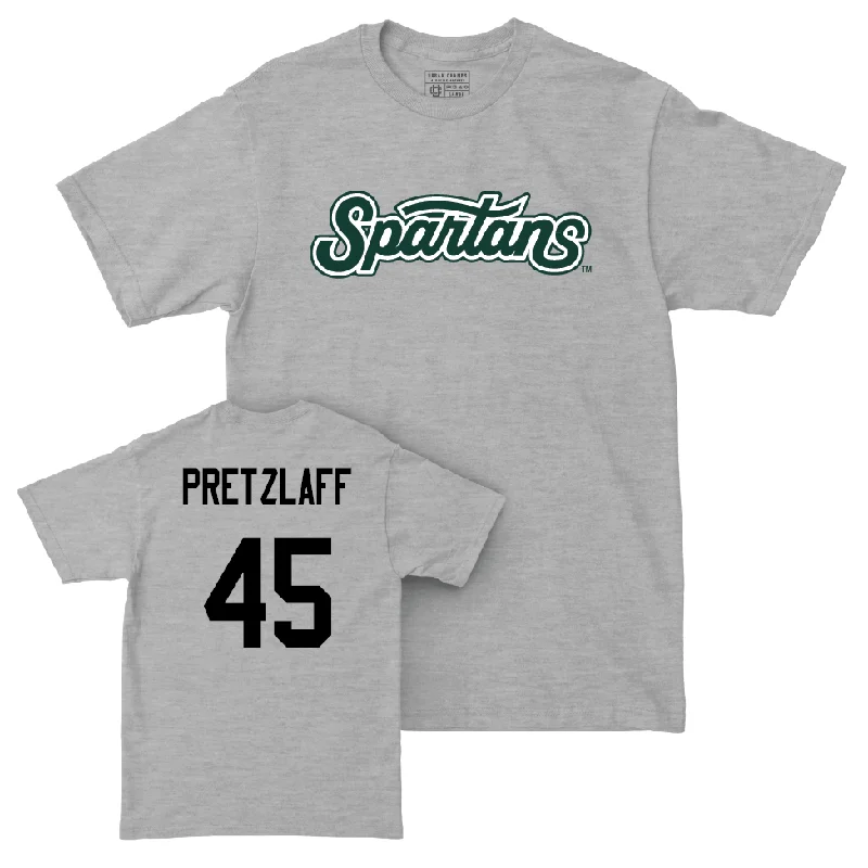 Football Jersey for Maximum Performance in Every Game-Sport Grey Football Script Tee  - Brady Pretzlaff