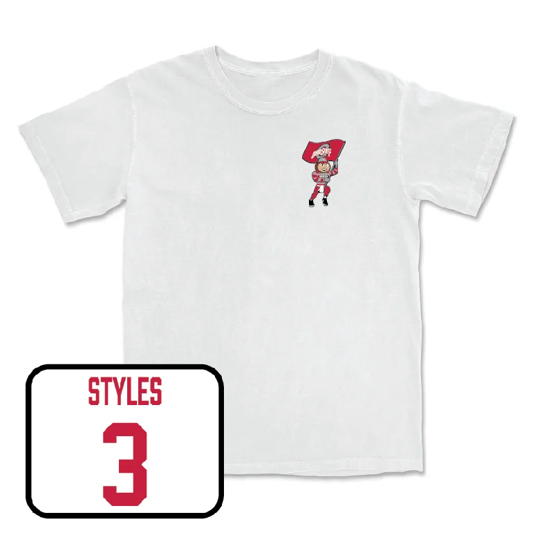 Football Jersey for Maximum Durability in Every Game-Football White Brutus Comfort Colors Tee - Lorenzo Styles