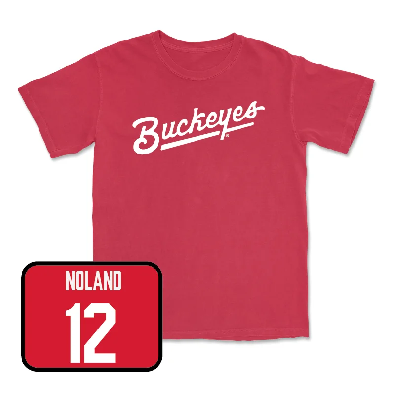 Football Jersey for Cool Comfort in Hot Weather-Red Football Script Tee  - Air Noland