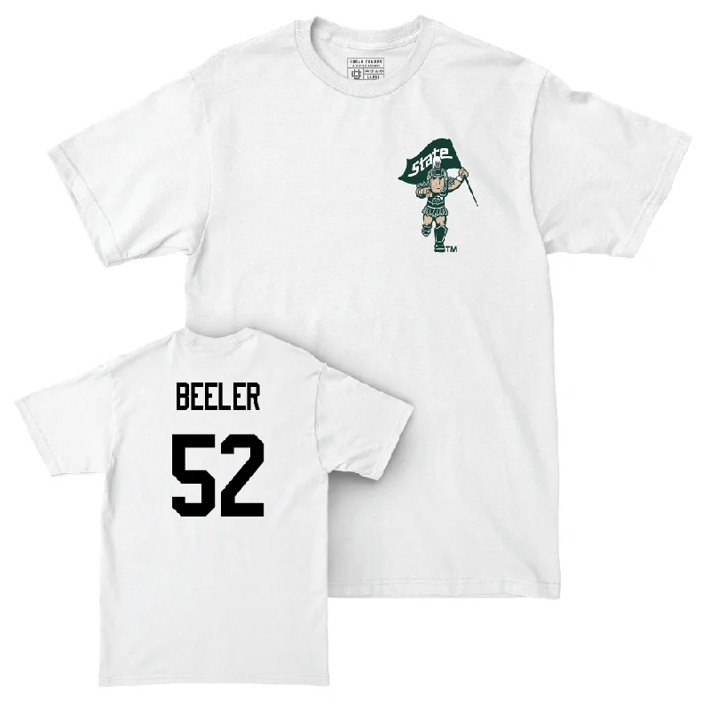 Football Jersey for Fast Movement and Comfortable Fit-Football White Sparty Comfort Colors Tee  - Mikeshun Beeler