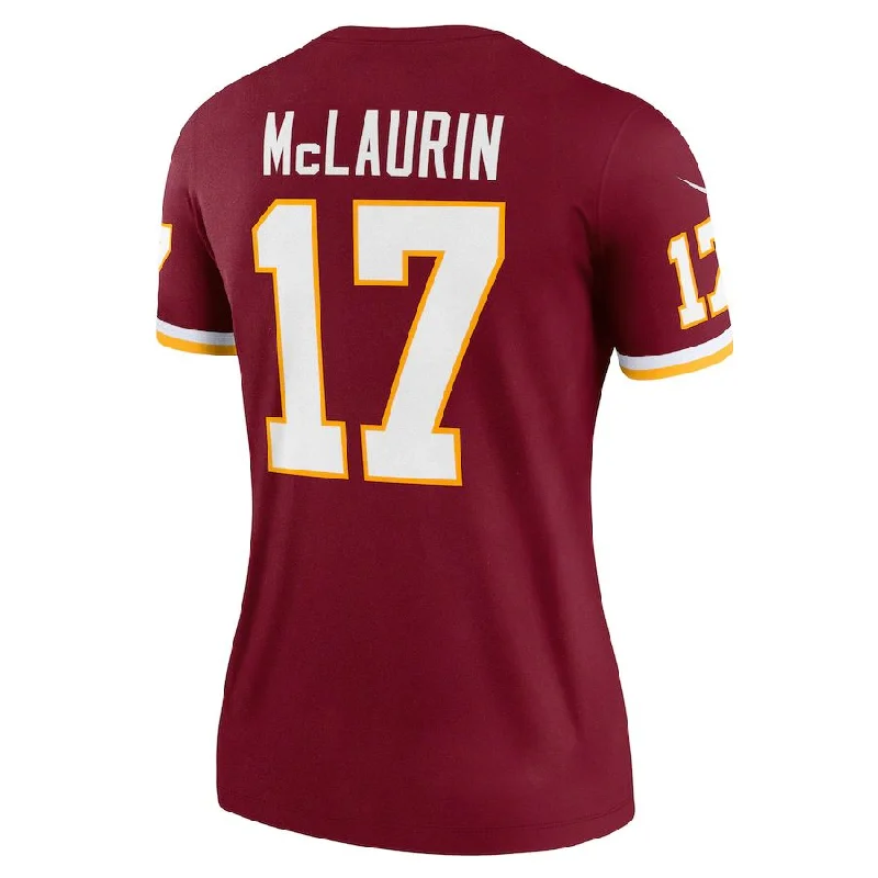 Rugby Jersey for Classic Style and Comfort-W.Football Team #17 Terry McLaurin Burgundy Legend Jersey Stitched American Football Jerseys