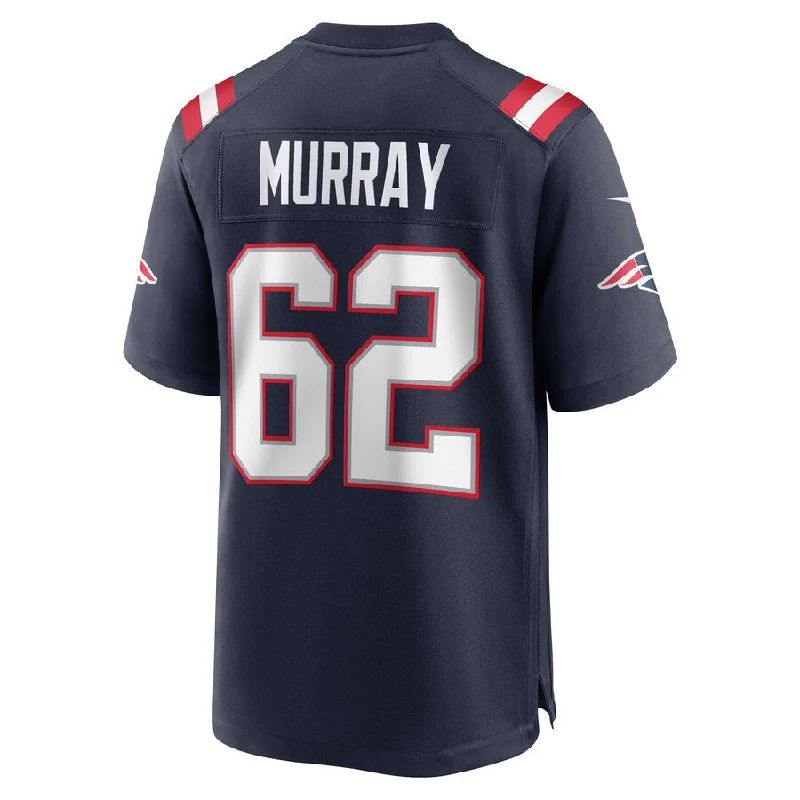 Rugby Jersey for Tight Fit for Maximum Performance-NE.Patriots #62 Bill Murray Navy Game Player Jersey Stitched American Football Jerseys