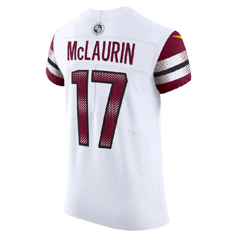 Rugby Jersey for Contact Sports-W.Commanders #17 Terry McLaurin  White Vapor Elite Jersey Stitched American Football Jerseys