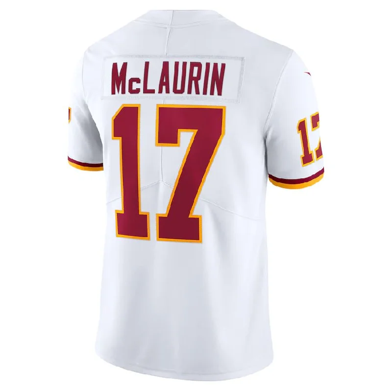 Rugby Jersey for Long-Lasting Use-W.Football Team #17 Terry McLaurin White Vapor Limited Jersey Stitched American Football Jerseys