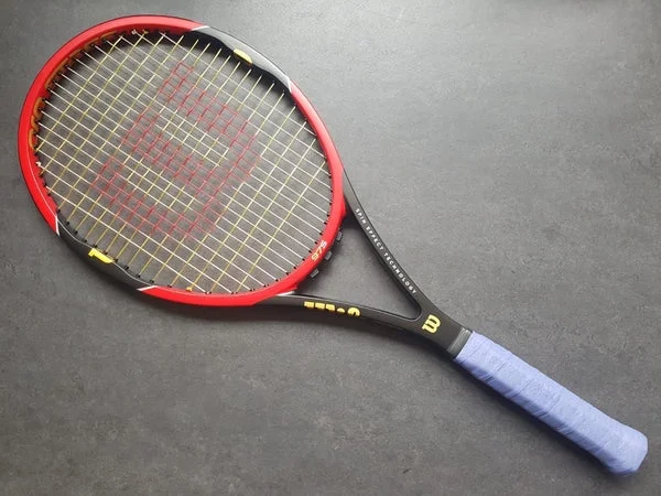 Tennis Racket with Extra Power Boost-Grigor Dimitrov Personal Wilson Pro Staff 97S