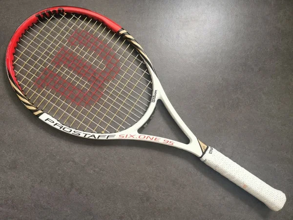 Tennis Racket for Effortless Swing-Grigor Dimitrov Personal Wilson Pro Staff BLX Six.One 95