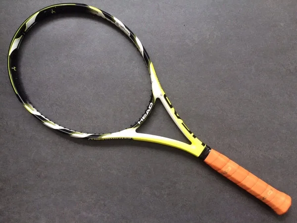 Tennis Racket for Big Hitters-Head PT219.2 Microgel Extreme Pro