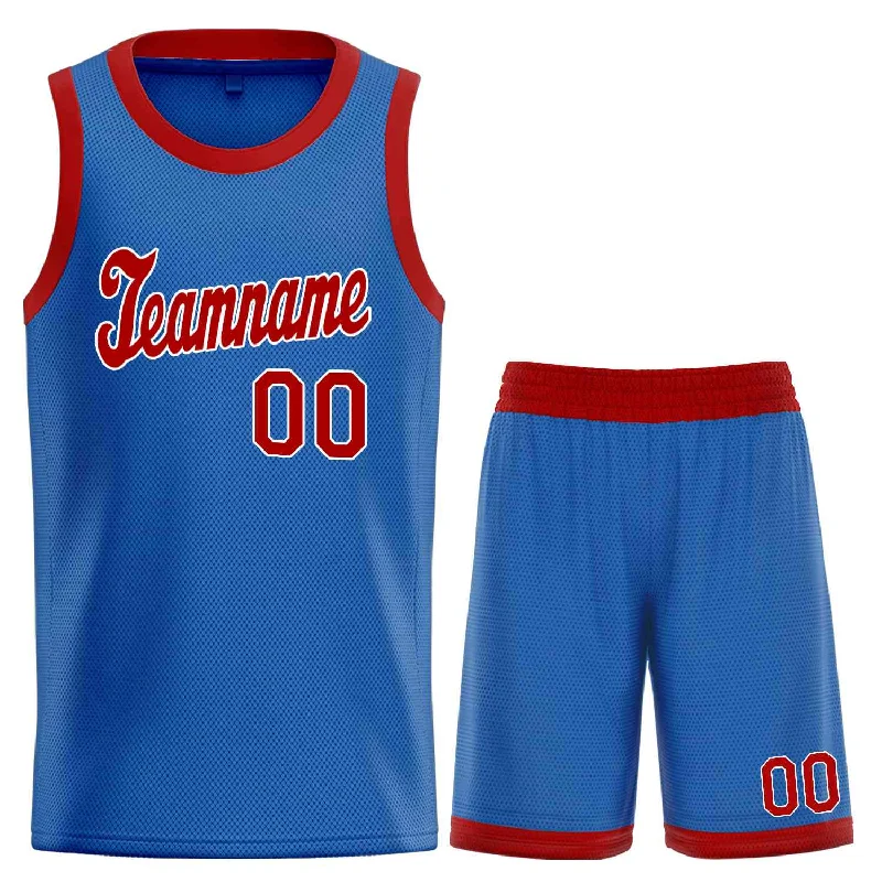 Basketball Jersey for Comfortable and Stylish Look-Custom Blue Maroon-White Classic Sets Sports Uniform Basketball Jersey