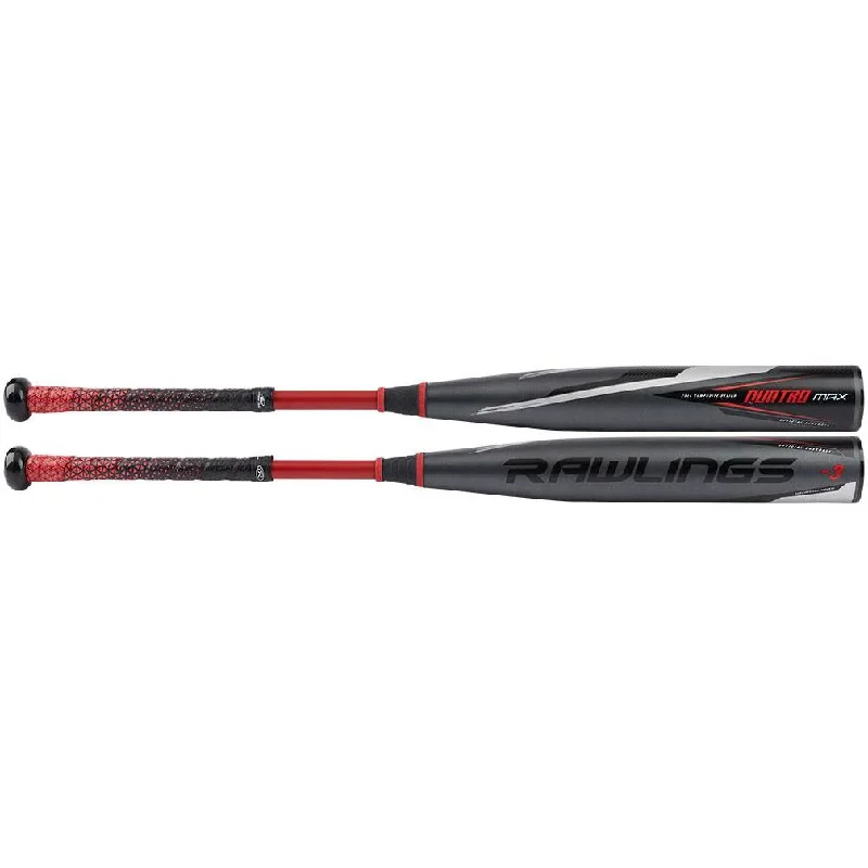 Aluminum Baseball Bat for Enhanced Durability-2022 Rawlings Quatro Pro Max (-3) BBCOR Baseball Bat:  BB2QM3